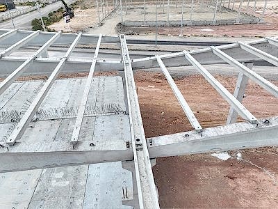 Talaşlılar Prefabrik Betornarme Üst Yapı Elemanları